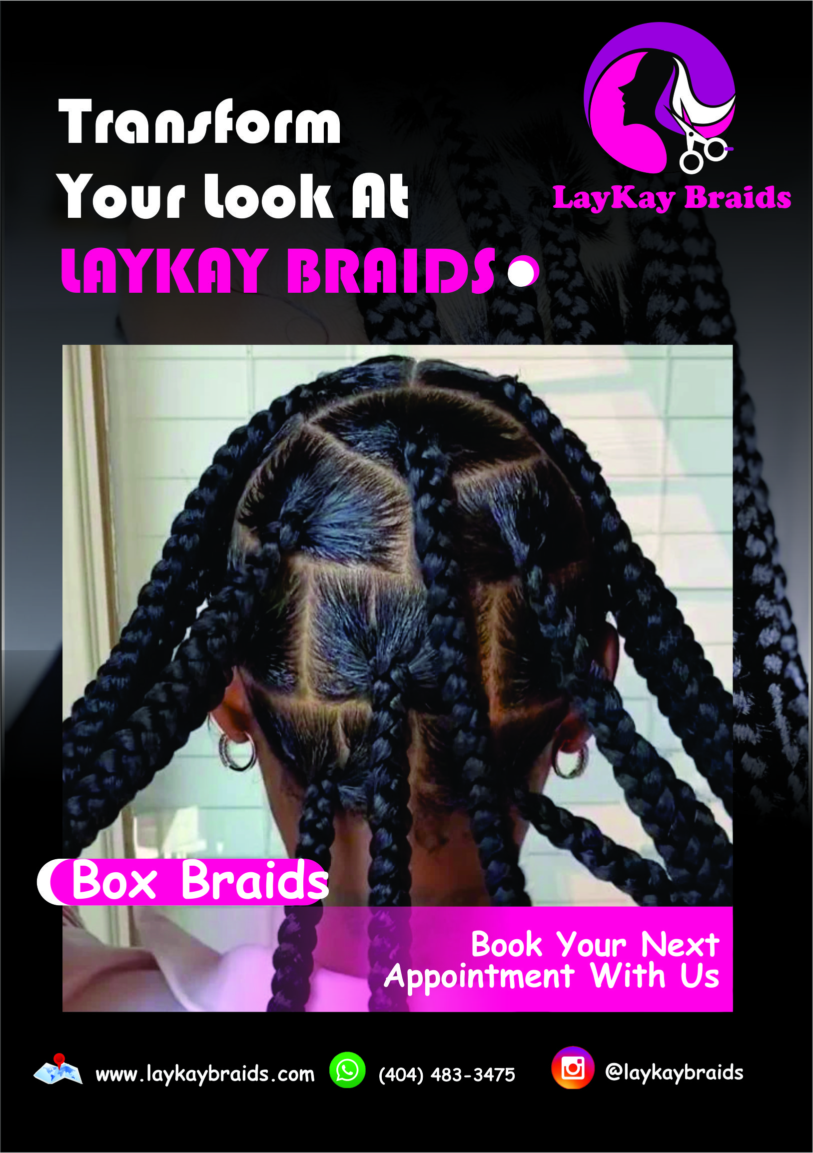 LayKay Braids - Box Braids