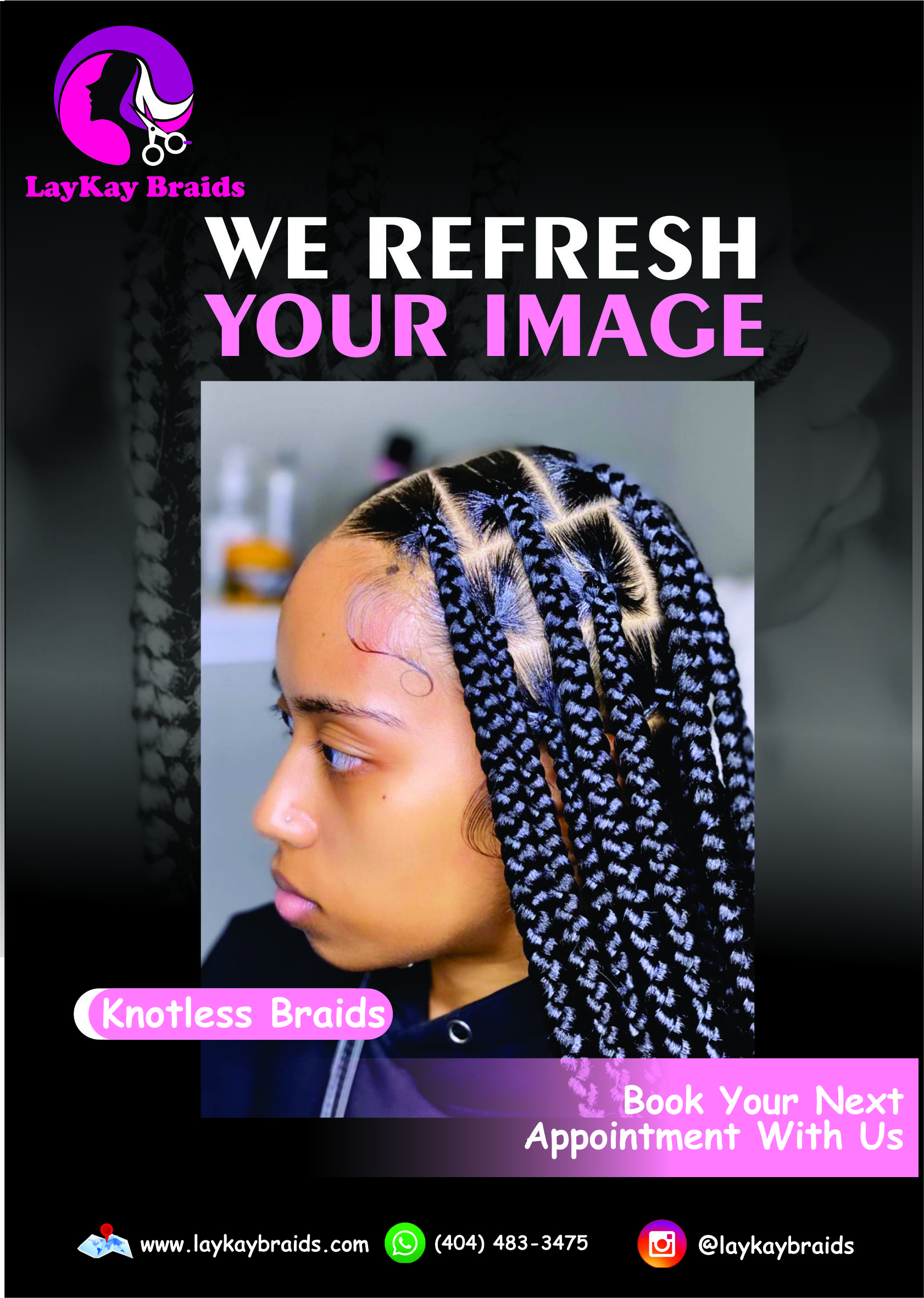 LayKay Braids - Knotless Braids