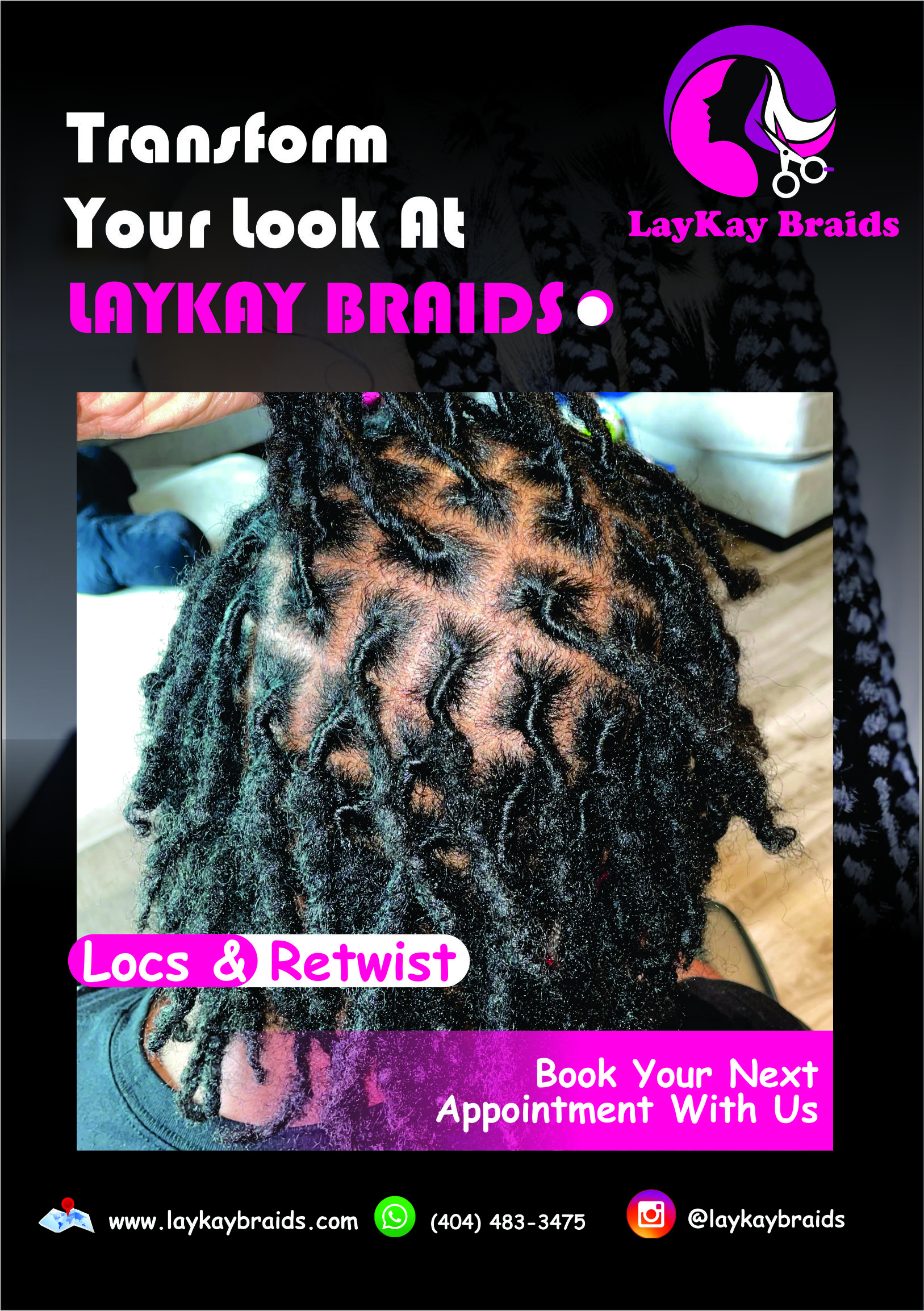 LayKay Braids - Locs & Retwist